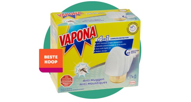 Vapona anti muggen 4in1